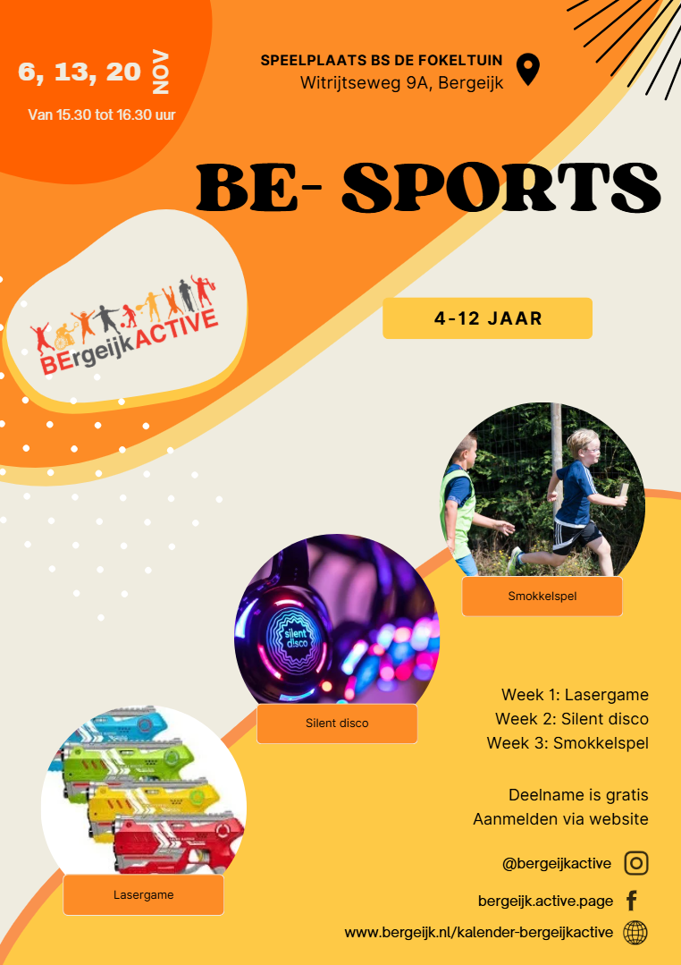 Flyer BE-sports Weebosch